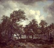 Meindert Hobbema, Hut among Trees